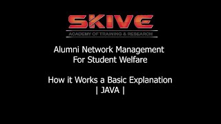 Alumni Network Management For Student Welfare | JAVA |