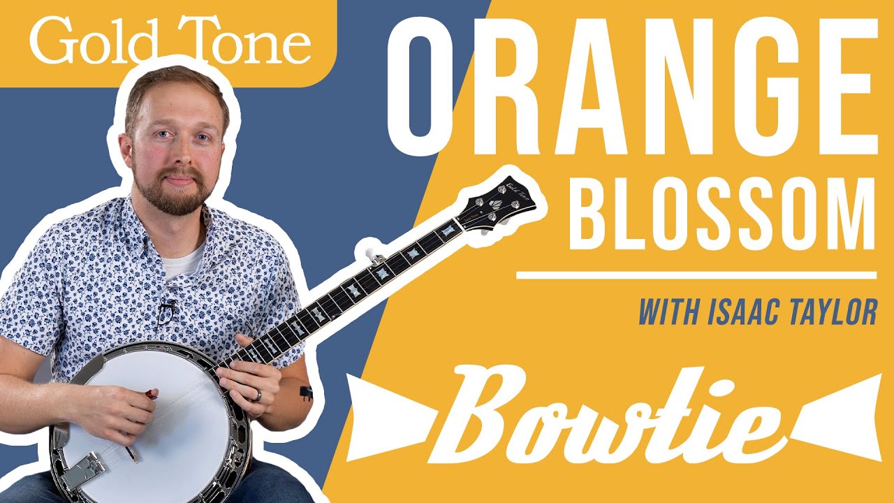 Isaac Taylor with the Gold Tone Bowtie Banjo | OB-2
