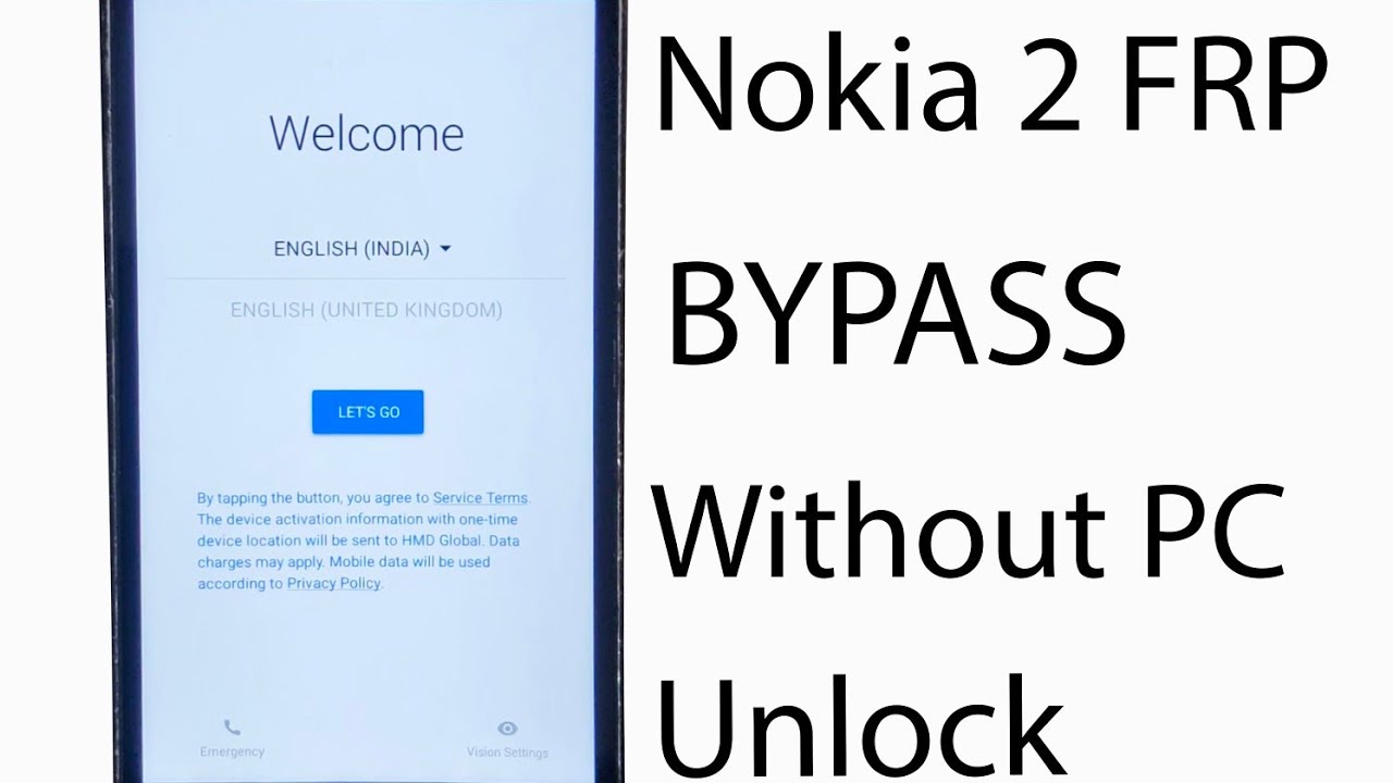 Nokia 2 Bypass Google Account/FRP Unlock without PC 100 % solved