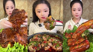 MUKBANG: "BIG BITE" ASMR Soothing Sounds While Enjoying Delicious Treats 음식 먹방 모음이 #312