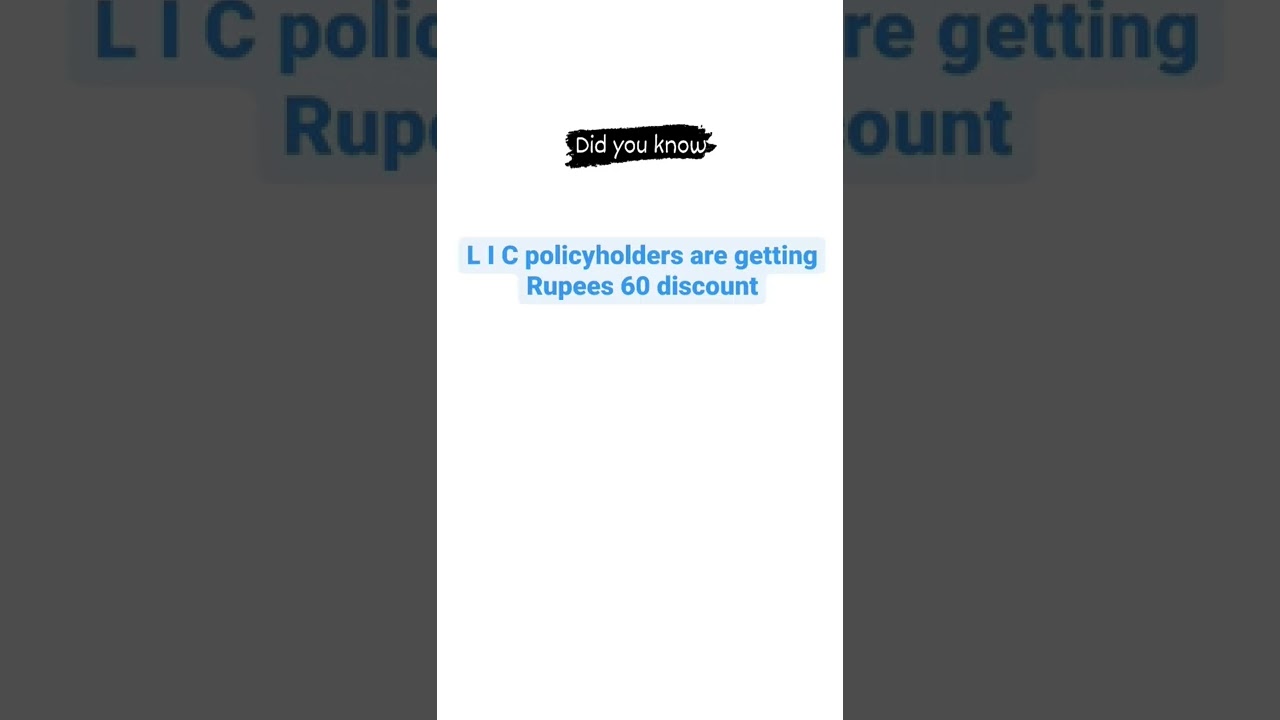 LIC IPO policyholders discount 