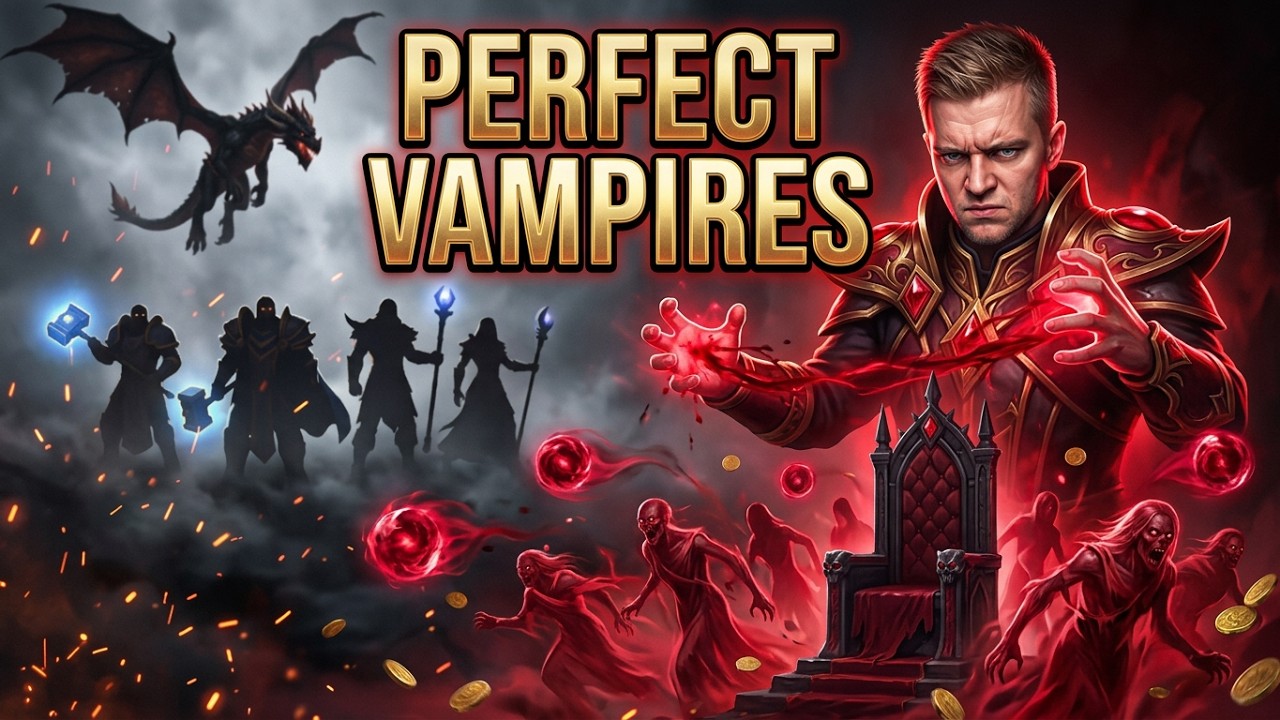 I played the Vampires to perfection?! | Warcraft 3: Survival Chaos