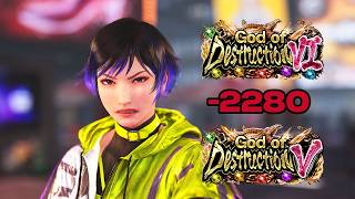 The GoD 7 Ranked Grind is ROUGH with Reina Mishima