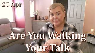 Daily Spiritual Guidance: Are You Walking Your Talk | Intuitive Tarot Reading
