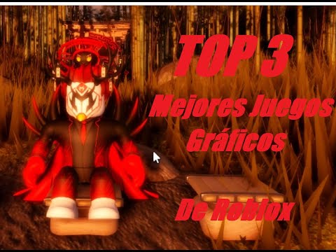 TOP 3 mejores JUEGOS con la mejor CALIDAD GRAFICA de ROBLOX