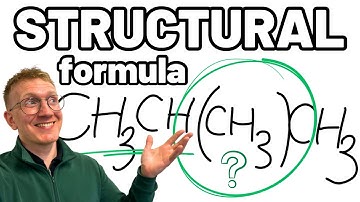 Structural Formula in Organic Chemistry Explained - how to use brackets!