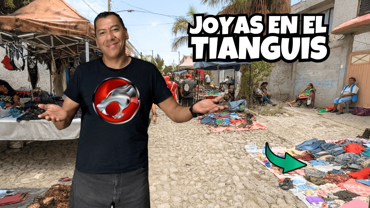 ¿TESORO o simple CHÁCHARA? Lo que encontré en el TIANGUIS me DEJÓ sin PALABRAS ✅