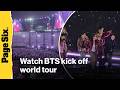 BTS kicks off world tour with rainy South Korea show after four-year hiatus