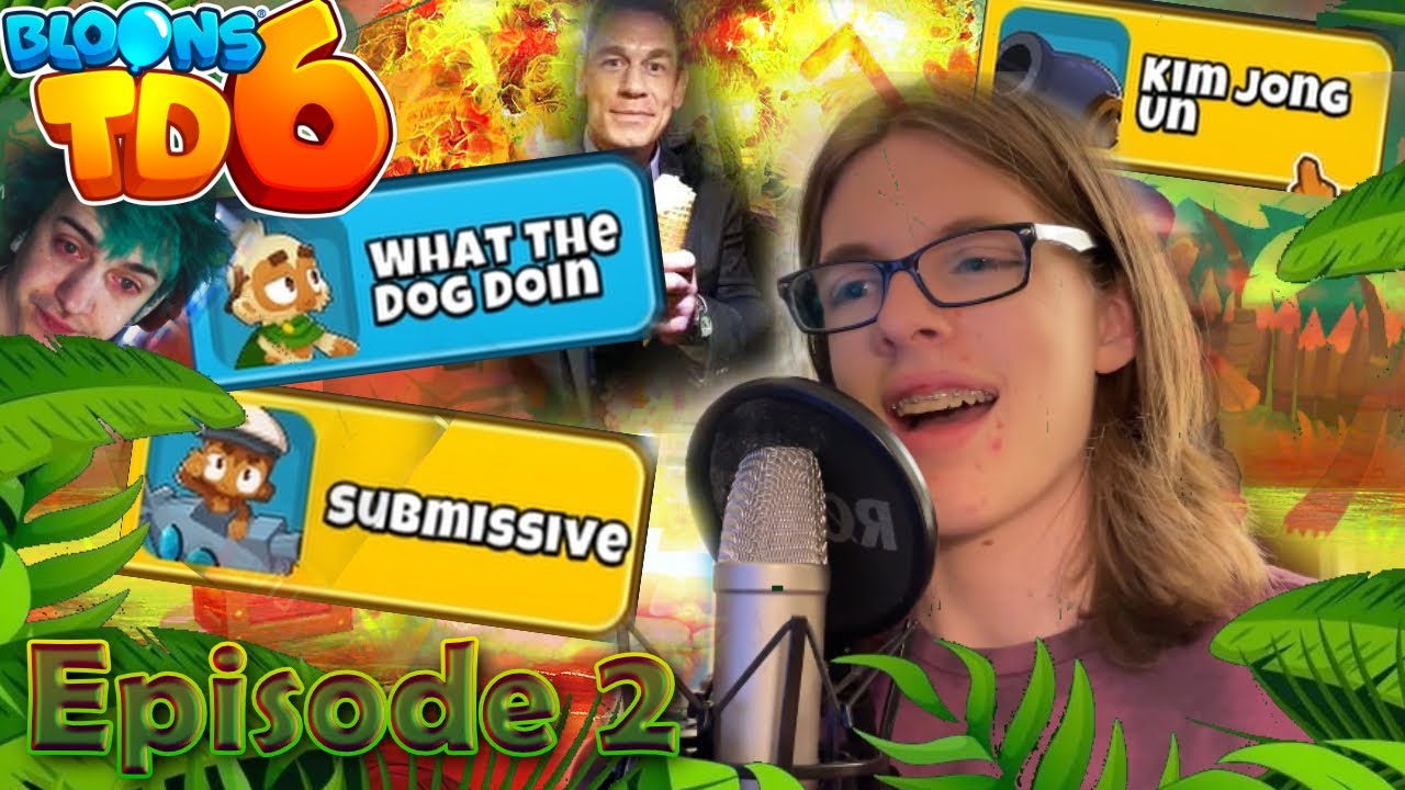 Reacting to Other Players' Monkey Names 2 - Bloons Tower Defense 6 - BTD6 - BugieCat