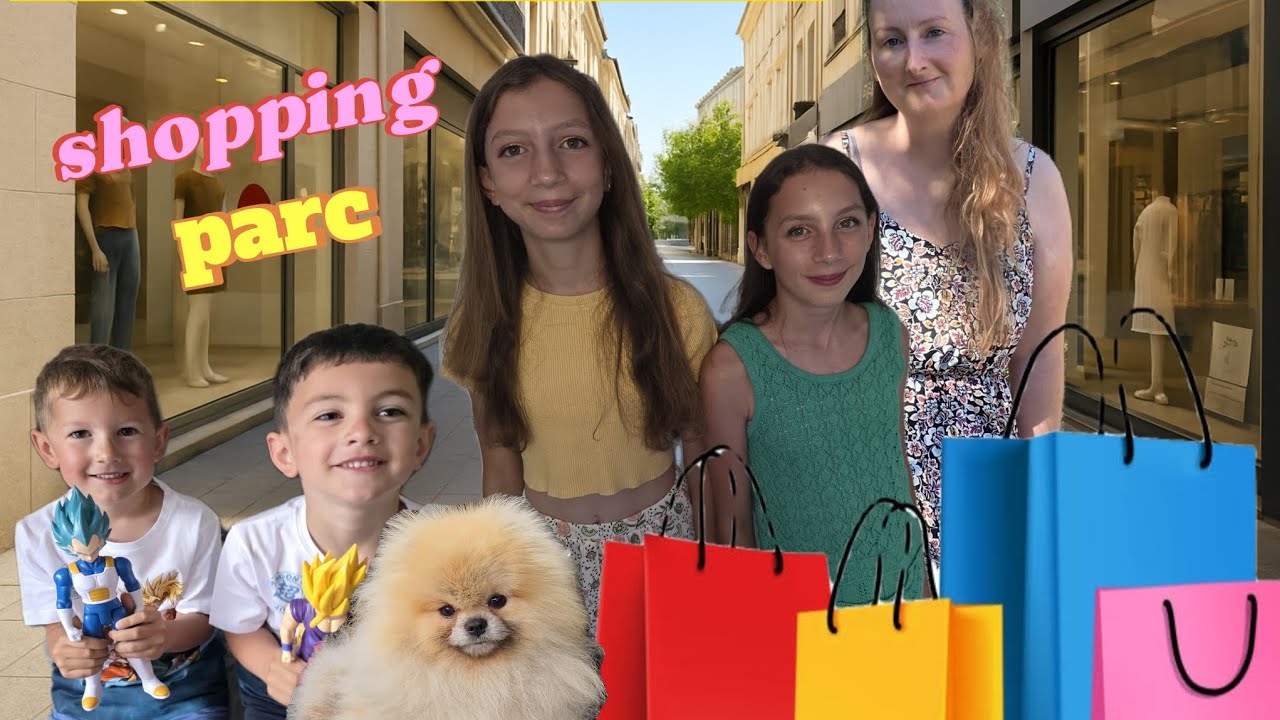 Shopping pour l'entrée en 6 ème des filles 