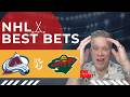 Avs vs Wild GAME 1: Nick's Predictions and Best Bets | Best Hockey Picks May 2, 2026