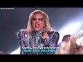 Lady Gaga - Pepsi Zero Sugar Super Bowl LI Halftime Show // Lyrics   Español