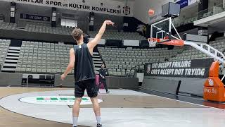 Potential 2021 NBA Draft Lottery Prospect Alperen Sengun Workout in Istanbul, Turkey