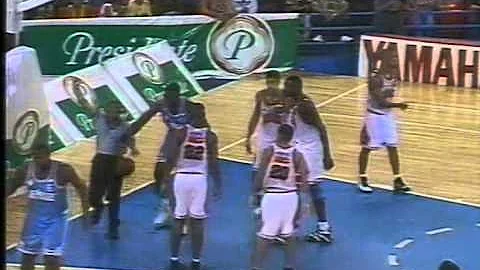 LOS MINA vs LOS PRADOS -Basketball 1998   (1era pa...