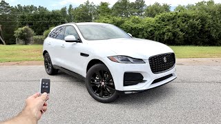 2022 Jaguar F Pace S: Start Up, Test Drive, Walkaround, POV and Review