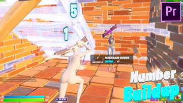 How to Create this Prekill Damage Pop-up with Premiere Pro| Unique Buildup Tutorial