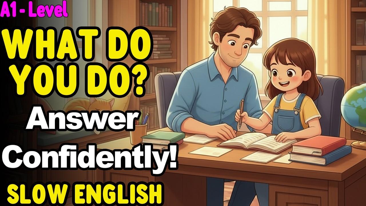 How to Answer “What Do You Do?” Correctly | Easy Grammar Lesson For Beginner