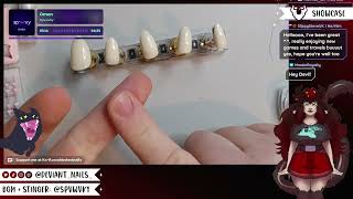 DINO NUGGIE NAILS!! [Stream VOD]