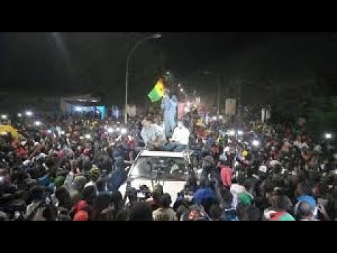 Suivez  en Direct Sonko  : Caravane  Yewwi Askan Wi  Les Parcelles Assainies