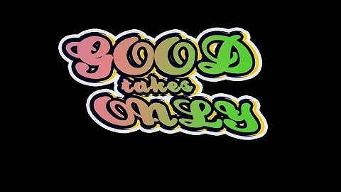 How to Create Colorful Text Effect in Photoshop - Typography lettering #tutorial #photoshop