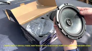BZRK Audio MCX-160 Coaxial Unboxing! These look AWESOME! Link in description!