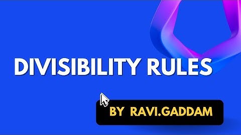 🚀 Divisibility Rules Made Easy! | CSAT & Competitive Exams | Vedic Maths Tricks