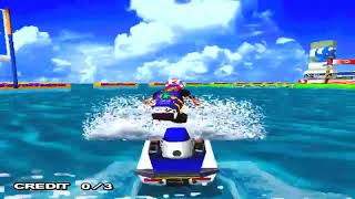 Wave Runner Attempt Mode 1996 Arcade Japanese Dub