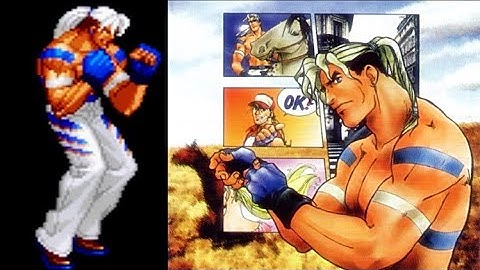 Punch combination Rick Strowd (Real Bout Fatal Fury 2 The Newcomers)