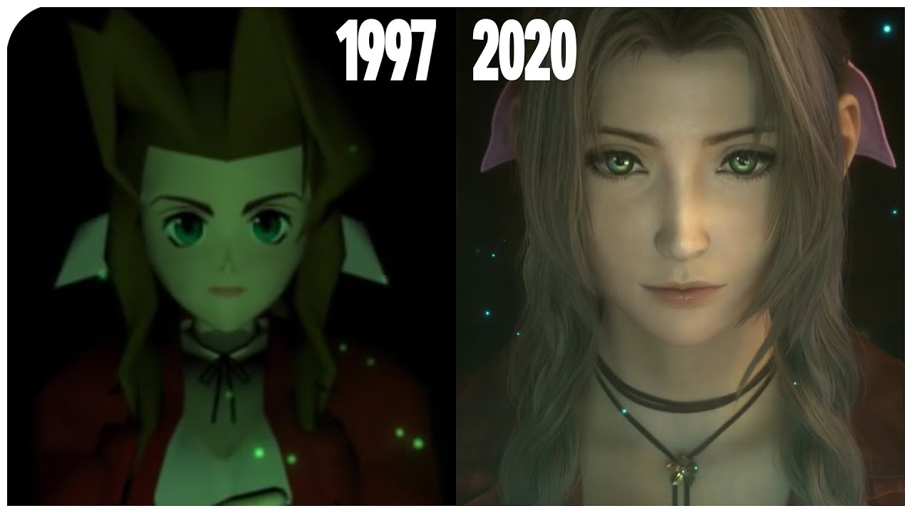 Final fantasy 7 версии. FF 7 1997. Final Fantasy 7 Remake vs Original. Final Fantasy 7 1997.