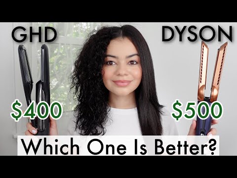GHD DUET STYLE VS DYSON AIRSTRAIT ON CURLY HAIR - WHICH ONE IS BETTER?