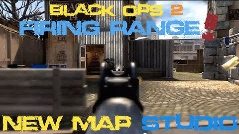 Black Ops 2: STUDIO - NEW FIRING RANGE MAP - NEW DLC UPRISING!