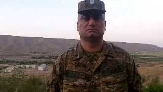 Վիդեոնամակ գնդապետ Ամիրխանյանից. Թող զինվորներիս ծնողները հանգիստ լինեն 