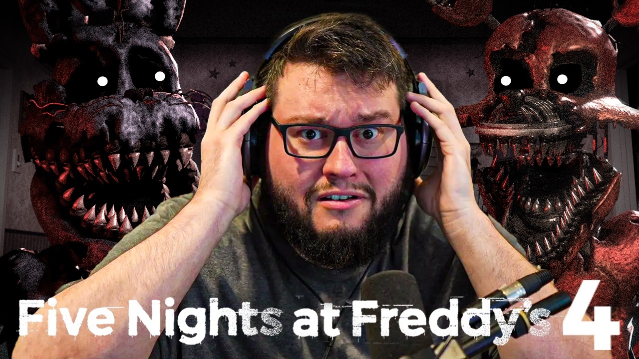 I Played Five Nights At Freddy's 4 For The First Time