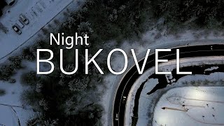 Night drone fly's | Bukovel 2021