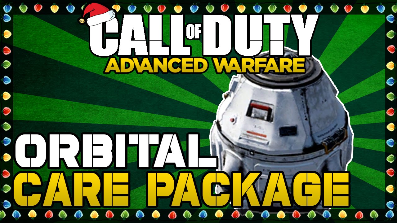Advanced Warfare: "ORBITAL CARE PACKAGE BEST SCORESTREAK ATTACHMENTS" (25 Days Of Christmas)