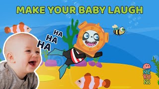 Goofy Panda and Beebee Will Make Your Baby Laugh | Underwater Experience | Neroni Kids