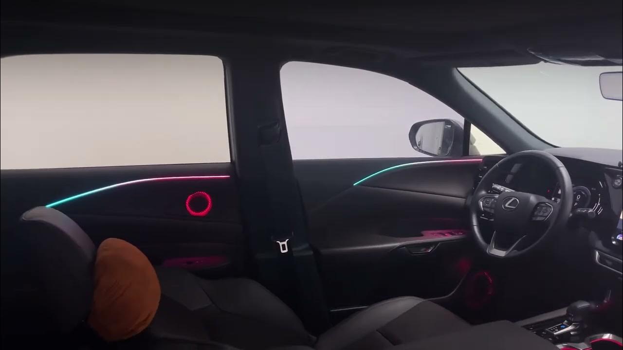 20232024 Lexus RX Ambient Light 33 lights Colorful YouTube