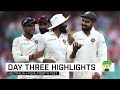 Ind vs Aus 4th Test Day3 Highlights - 2019