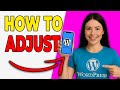 How To Adjust Global Layout Settings In WordPress (Layout Setup 2025)