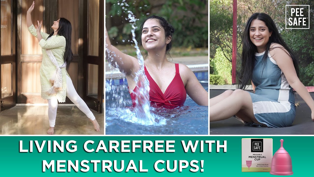 Exercise, Run, Or Go For A Swim With Reusable Menstrual Cup! | Protects