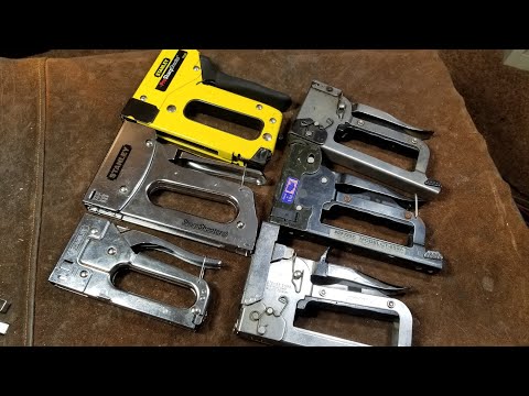 Stanley SharpShooter vs. Duo-Fast Stapler/Tacker Review & Comparison