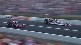 #ThrowbackThursday - Jeff Burnetts Altered goes through the safety fence