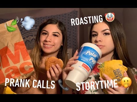 funny-pick-up-line-prank-calls-|-storytime-|-cheap-mukbang-|-angie-and-chloee