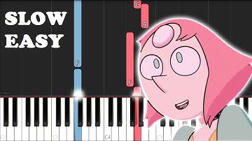 Steven Universe The Movie - systemBOOT.PearlFinal(3).Info (SLOW EASY PIANO TUTORIAL)