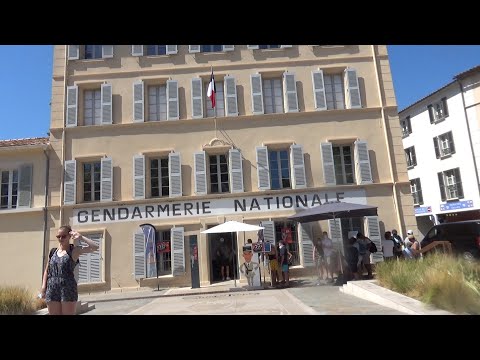 Visit to the Saint Tropez gendarmerie!!