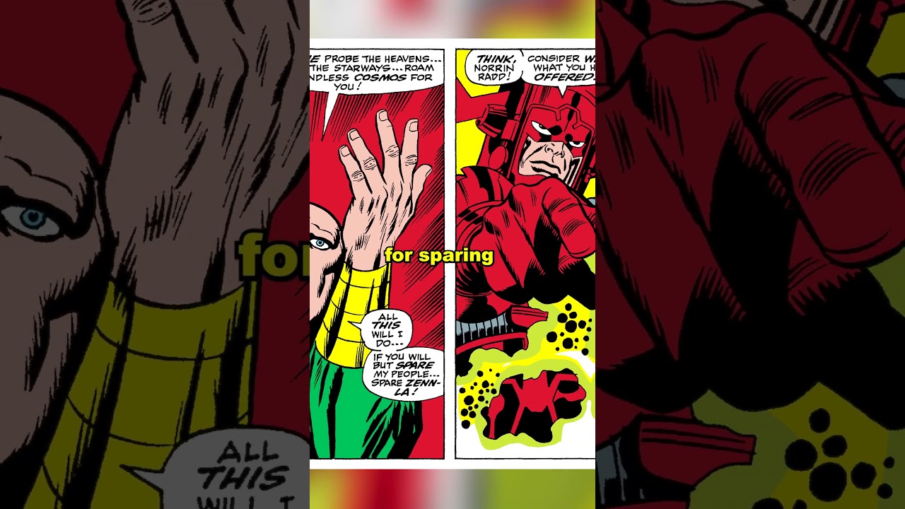 Galactus 🤝 Silver Surfer