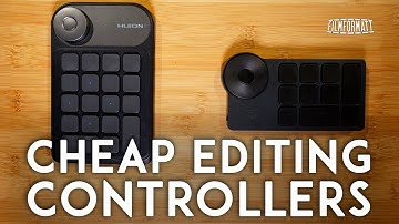 Cheaper Video Editing Controllers: Huion Keydial Mini vs. XP-Pen Wireless Shortcut Remote