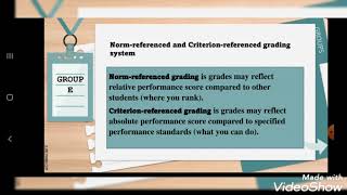 Grading and Reporting System