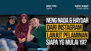 NENG NADA SIKAH HAYDAR ASSEGAF BERAWAL DARI INSTAGRAM BERAKHIR DI PELAMINAN