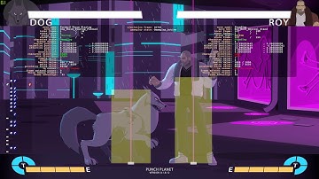 Punch Planet - Dog Kara Throw